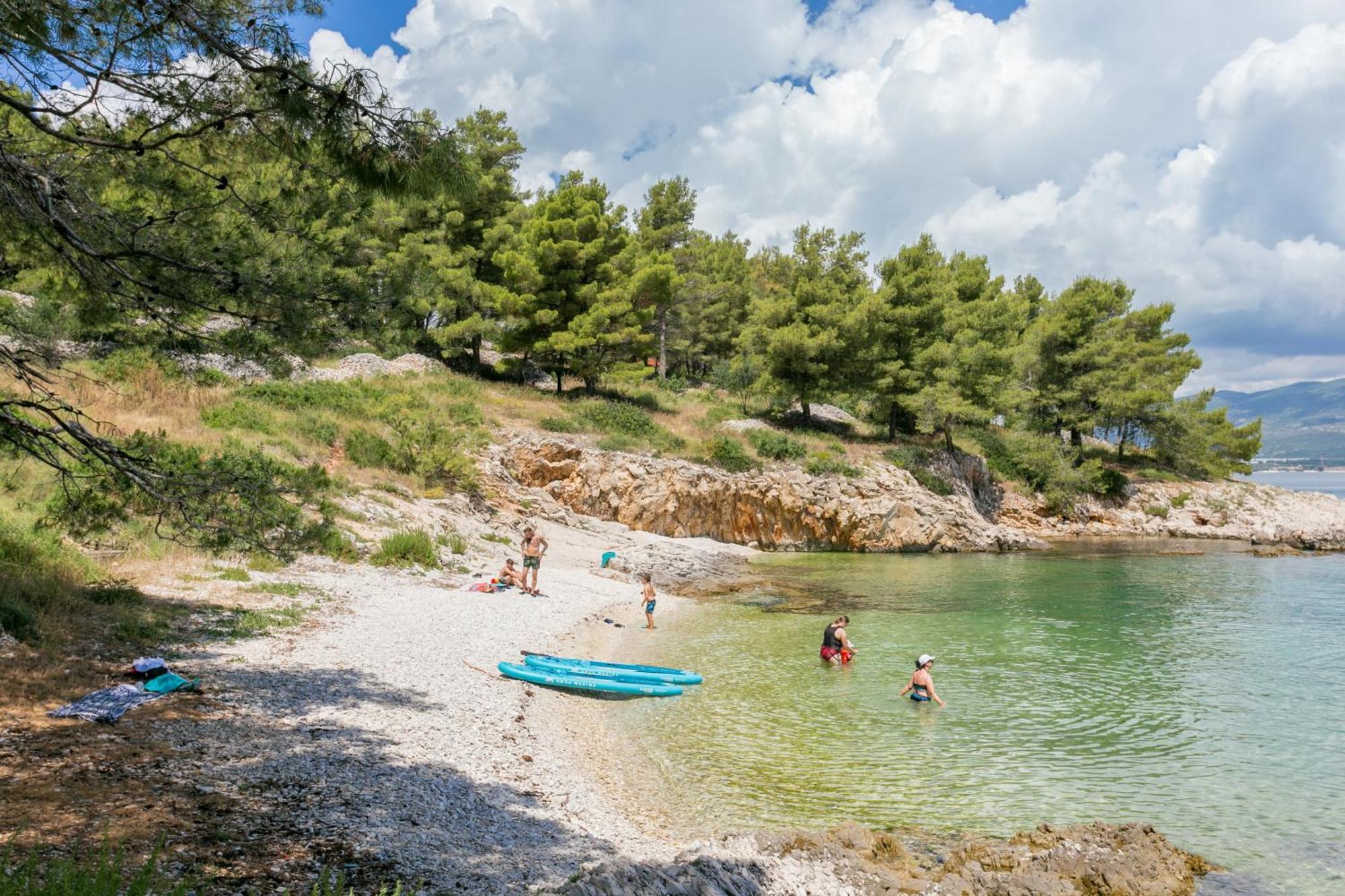 Apartments By The Sea Slatine, Ciovo - 11126 Bagian luar foto
